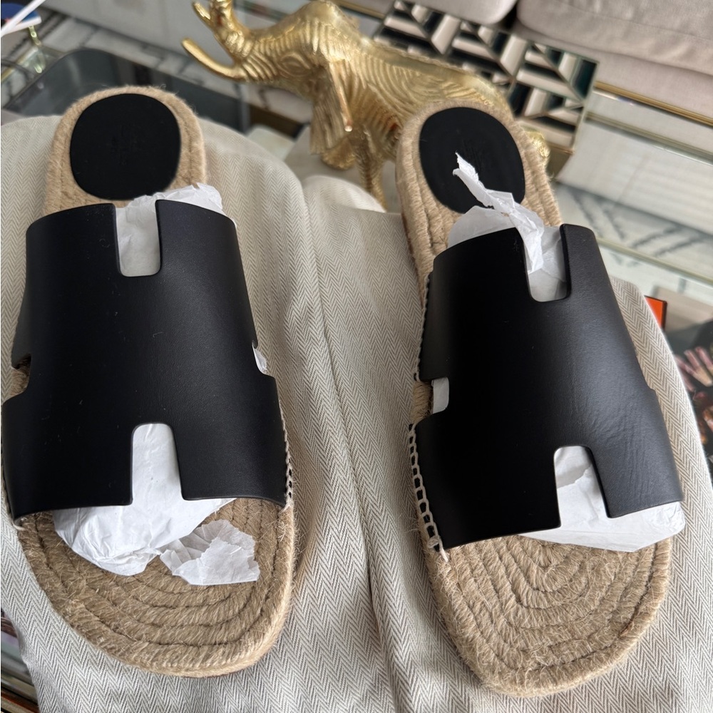 Hermès Antigua Espadrilles